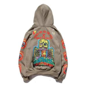 เสื้อฮู้ดดี้ลายกราฟิกสำหรับผู้ชาย สไตล์สตรีทแวร์ พิมพ์ลายลำลอง มีฮู้ด ดีไซน์งานศิลปะโดดเด่น ผ้าฟลีซนุ่ม อุ่นสบาย สวมใส่สบาย - Product Image 2