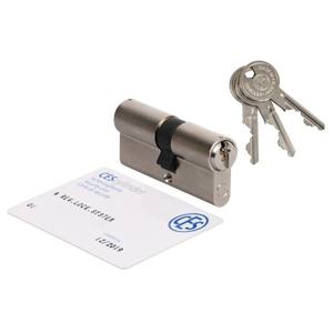 Cilindro CES PSM 35/45 níquel, certificado clase 6.D, 3 Llaves dentadas - Product Image 1