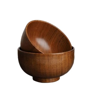 Acacia Wood Salad <b>Bowls</b> Set <b>Large</b> Wooden <b>Serving</b> <b>Bowl</b> for Fruits Kitchen <b>Bowls</b> with Fork and Spoon From Falak World Export - Product Image 6