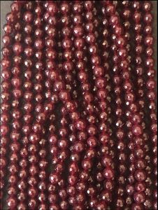 สร้อยข้อมือลูกปัดโกเมนธรรมชาติขนาด8มม. ทันสมัยพร้อมหินคริสตัลบำบัด23ชิ้นสำหรับเป็นของขวัญ - Product Image 6