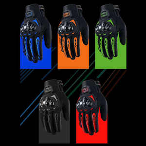 Directamente de Fábrica-Proveedor de calidad superior Diseño personalizado y logotipo Guantes de carreras de motos transpirables a precio barato - Product Image 6