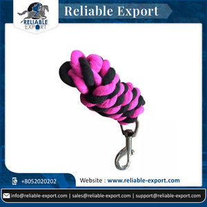 เชือกจูงม้าปรับได้แข็งแรงทนทานต่อการสึกหรอมีตะขอทองเหลืองทนทานอุปกรณ์สำหรับขี่ม้าขี่ม้าสวมใส่สบาย - Product Image 6