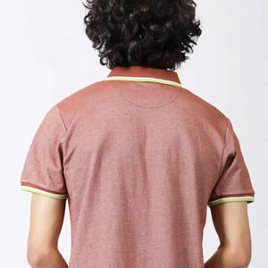 POLO de verano de alta calidad para hombre, camisa de Golf de punto con logotipo personalizado bordado transpirable a la moda de negocios informal - Product Image 6