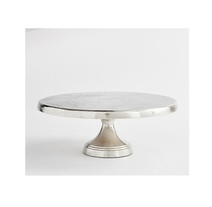 Soporte para Pasteles de Aluminio en Oferta, para Cocina y Mesa, Color Plateado, Diseño Moderno, Utensilios para Pasteles para Mesa a Precio Económico - Product Image 3
