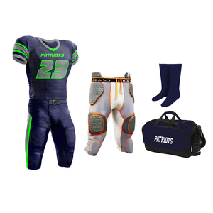 ชุดเสื้อเจอร์ซีย์สไตล์อเมริกันฟุตบอลชุดเครื่องแบบหมายเลขพิมพ์ลายแขนสั้นสินค้าออกใหม่ออกแบบได้ตามต้องการ - Product Image 4