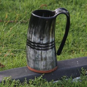 Cuerno auténtico, taza para beber, jarra de cuerno de cerveza vikinga, diseños personalizados hechos a mano para regalos de bienvenida - Product Image 5