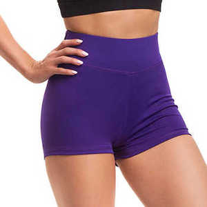 Women's High Waist Breathable Quick Dry Stretch Fitness <b>Shorts</b> Seamless Yoga Gym Workout Biker <b>Shorts</b> for Running Training Daily - Product Image 4