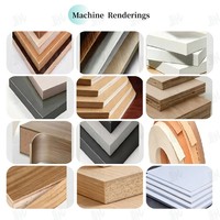 Machine de chantournage automatique JHM-468X avec pré-fraisage et arrondissement des coins, machine de traitement personnalisée pour petits meubles en bois en atelier