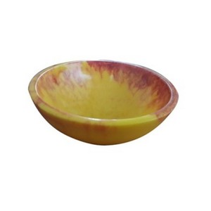 Ensaladera para el hogar Hotel Restaurante hecho de madera de mango Ensalada Redonda Europea Frutero Decoración del hogar Cuenco de regalo de madera natural - Product Image 2