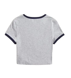 Best Price Jazo Industries Custom Made Women's Summer Breathable 100% Cotton Short Sleeve Solid Crop Top Front Logo Factory New - Product Image 6