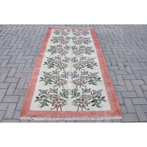 3.8แบบตุรกีโบราณพรมปูพื้น7.2นิ้วพรมขนสัตว์ทรงสี่เหลี่ยมผืนผ้าขนาดใหญ่ดีไซน์การเย็บปะติดปะต่อกันสีแดงสำหรับวัยรุ่นใช้ในโถงทางเดินพรมห้อง - Product Image 1