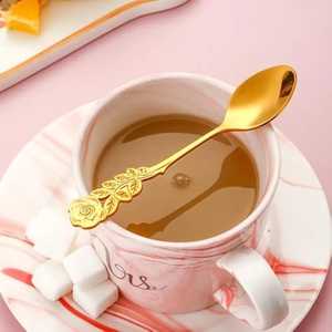 Cuchara de cobre puro ecológico de alta calidad con diseño artístico elegante para una vida Ayurvédica y saludable a precio de mayorista - Product Image 5