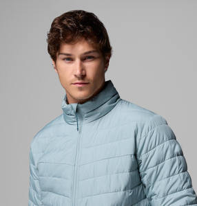 Vestes matelassées légères en polyester respirant pour hommes, fabriquées au Pakistan, fermeture éclair, style décontracté, imperméable - Product Image 3