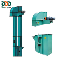Vertikaler Getreidetransport-Mini-Reismühlen-Schaufeltransporter aus Edelstahl, 500L/Stunde, Einstellbare Geschwindigkeit, Langlebiges Design