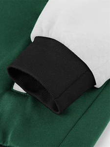 Men's Stylish High-Street Style Best Custom Baseball <b>Canvas</b> <b>Jacket</b> High Quality Wool Breathable Winter Compatible Low MOQ OEM - Product Image 2