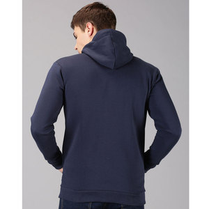Sudadera con capucha corta de algodón 100% de alta calidad para hombre, con cremallera completa, estampado personalizado, OEM, estilo urbano, venta al por mayor - Product Image 5