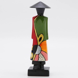 Precio competitivo laca estatuas hogar lugar de trabajo café decoración al por mayor estatua lacada escultura - Product Image 2