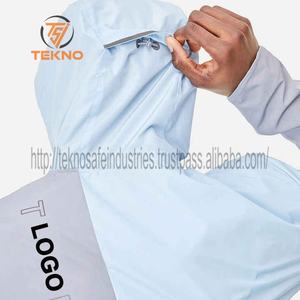 Nouvel arrivage de costume coupe-vent pour hommes en matériau respirant à séchage rapide meilleure vente costume coupe-vent pour hommes de couleur unie avec service OEM - Product Image 6