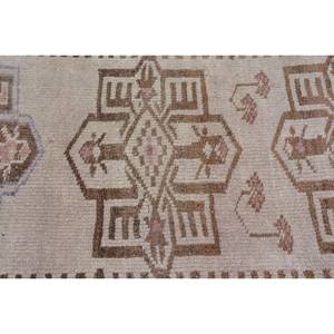 Alfombra tradicional de lana rosa marrón 2.6x9.7ft Vintage turco Patchwork patrón sala de estar alfombra látex nuevo para decoraciones del hogar - Product Image 5