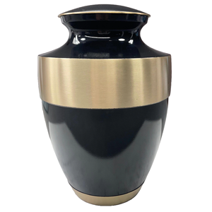 Urnas de cremación de Metal hechas a mano de nuevo diseño para cenizas humanas Urna funeraria de latón con luz de luna decorativa personalizada - Product Image 2