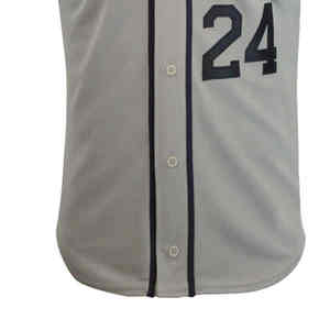 Conjuntos de Camiseta y Pantalones con Botones para Béisbol y Sóftbol para Hombre, Diseño de Rayas con Cuello en V, Uniforme de Sóftbol - Product Image 3