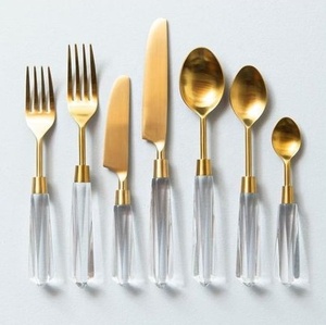 Stainless Steel And Wooden Flatware Cutlery Set Customized Size And Shape Cutlery Set For Home Hotel Use - Product Image 6
