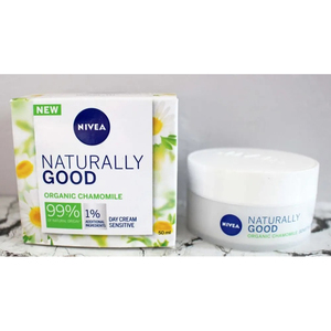 Crème Visage Éclaircissante Hydratant Quotidien Léger Nivea Naturally Good Crème Visage aux Extraits de Plantes Naturelles - Product Image 5