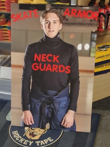 Camiseta de Hockey con Protección de Cuello de Malla Transpirable Resistente a Cortes, Camiseta Interior de Compresión, Protección de Brazos para Jugadores de Hockey sobre Hielo - Product Image 5