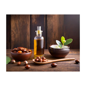Huile de jojoba 100% pure pour une peau éclatante et des cheveux lisses, nourrissante en profondeur, huile de support à absorption rapide pour la beauté - Product Image 3