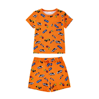 Ensemble de vêtements pour enfants en coton biologique, t-shirt à manches courtes et short pour garçons, vêtements pour enfants personnalisés, vêtements d'été pour garçons
