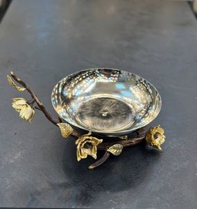 Nouvelle collection de bols à fruits et à en-cas en métal poli, écologiques, modernes et luxueux pour les hôtels, les restaurants, la décoration de table - Product Image 5