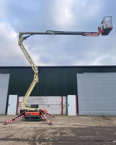 Plataforma Elevadora Articulada de Orugas Diésel Tipo Cherry Picker, Totalmente Hidráulica, Capacidad de 100kg-1000kg, Elevación de 11.05m - Product Image 2