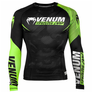 Anti UV Rash Guards MMA BJJ Training Fit Gym Wear Jiu Jitsu Kimono Impresión HD Material sublimado 100% Poliéster Secado rápido - Product Image 4