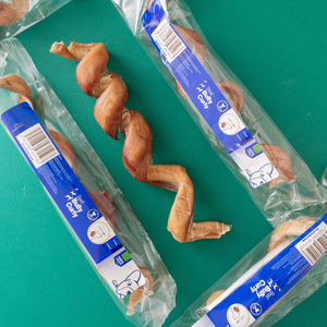 Snacks Masticables Orgánicos de Carne de Res Viril para Perros, Bully Curly, Altos en Proteínas, con Sabor a Vegetales, a Base de Carne - Product Image 3