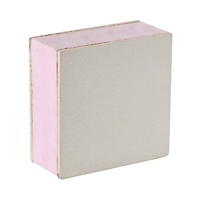 Panneau sandwich en MGO haute résistance pour cloison de sol/mur |   Bord à rainure et languette ignifuge de 25 mm |   Utilisation moderne de la salle de bain extérieure