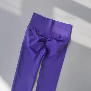 Nouveau leggings de haute qualité pour les femmes en gros élégant Scrunch Butt Yoga Legging personnalisé Spandex Nylon Leggings d'entraînement - Product Image 3