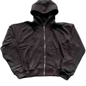 Sudaderas con Capucha para Hombre en Diferentes Colores, Lavado Ácido, Diseño Personalizado, Cierre de Cremallera, Estilo Urbano, Estampado, Sudaderas con Capucha y Cierre de Cremallera para Hombre - Product Image 2