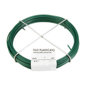 Filo Plastificato N. 6 mm 1,5 Lunghezza 20 m Verde - Product Image 1