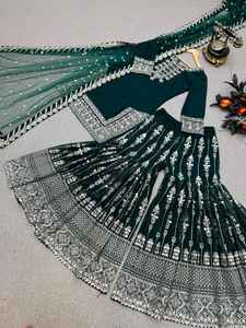 Robe de travail de séquence de vêtements de fête entièrement cousue prête à porter costume traditionnel vêtements fonctionnels beau travail de broderie - Product Image 3