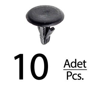 Bonnet End Rubber <b>Clips</b> for Mazda - 10 Pieces - Product Image 1