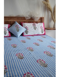 Juego de Ropa de Cama Clásica y Acogedora de Algodón, Estampado Refrescante, Ligero, para Toda Temporada, Ecológico, Impermeable, para Dormitorio Moderno - Product Image 3