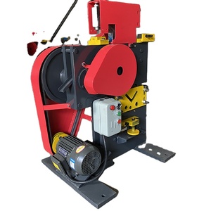 Kim loại thép kết hợp đấm và cắt máy đục lỗ và cắt kênh thép góc sản xuất máy cắt - Product Image 1