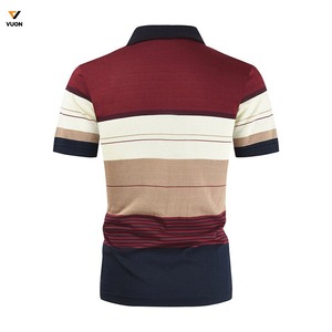 Venta al por mayor de poliéster ropa de trabajo logotipo bordado liso Golf Polo camiseta en blanco para los hombres - Product Image 3