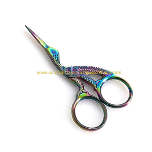 ขายส่งความแข็งแรงสูงกรรไกรเส้นด้ายคม U รูปร่างความปลอดภัยด้าย Snips เย็บปักถักร้อยข้ามตะเข็บหัตถกรรมกรรไกรเส้นด้ายตัดกรรไกร - Product Image 3