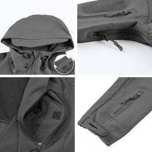 Veste universitaire écologique et imperméable à capuche coupe ajustée pour hommes, mode hivernale, design personnalisé, logo de marque pour l'extérieur - Product Image 2