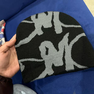 Popular Mans Beanies New Designs for Men Stylish Pakistan Manufacture Beanies High Quality OEM Custom Knitted Beanie <b>Winter</b> <b>Caps</b> - Product Image 4