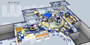 Mario trò chơi gia đình trung tâm giải trí sân chơi trong nhà Thiết bị NINJA CHIẾN BINH khóa học trở ngại - Product Image 6