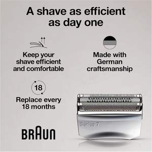 Cabezal de Repuesto para Afeitadora Eléctrica Braun Serie 7 70S, Compatible con las Afeitadoras Serie 7: 720cc, 730cc, 735s, 750cc, 760cc, 790cc - Product Image 3