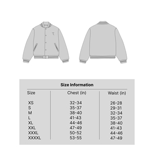 แจ็กเก็ตบอมเบอร์เคลือบสำหรับผู้ชายมีโลโก้ด้านหน้าสไตล์และดีไซน์ที่เป็นเอกลักษณ์ - Product Image 2