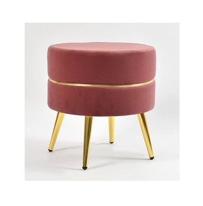 Meilleur prix personnalisé de haute qualité Pouf bon Fabricpofy tabouret banc Pouf produit de gros tabouret pouf tabouret d'hôtel et de bar - Product Image 2